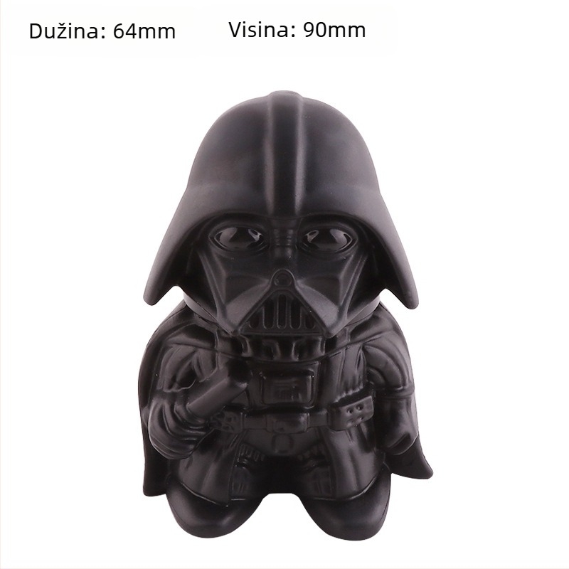 Mlinac za cigarete od cinkove zlitine, trostruki sloj, promjer 64 mm, otporan na vjetar, s funkcijom prikupljanja i skladištenja