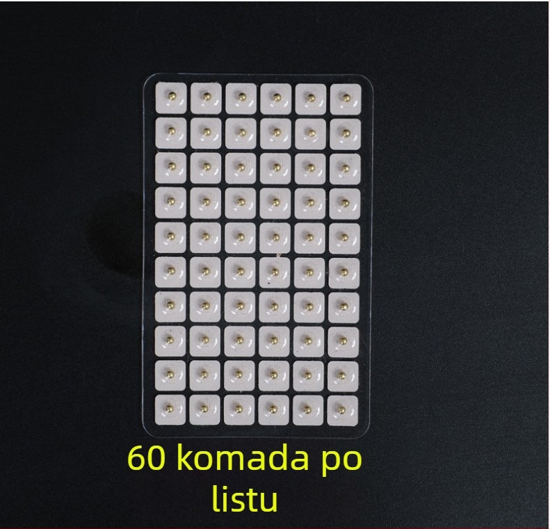 C-600 potpuno magnetske ušne akupunkturne flastere, pakiranje 300 komada, za masažu uha