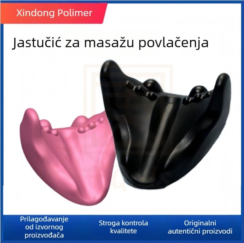 Jastučić za masažu vrata u obliku U, višefunkcionalni, PU tkanina, za odrasle