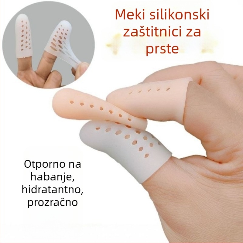 Silikonska zaštita za palac za ozlijeđeni palac – protuklizni, prozračan, otporan na habanje za posao