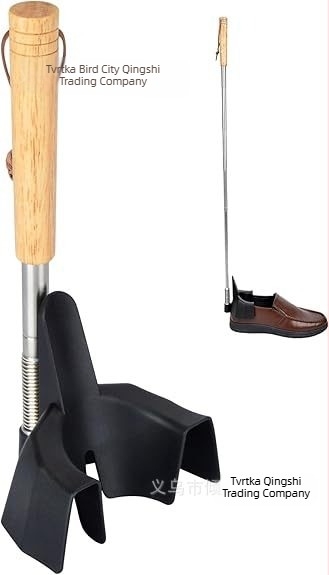 Teleskopski metalni shoehorn s dugim držalom