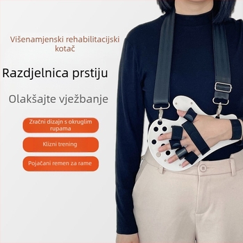 Uređaj za rehabilitaciju ruke sa separatorom za pet prstiju za ispravljanje prstiju — Materijal: PP prehrambene kvalitete, za zglob, 1 godina jamstva