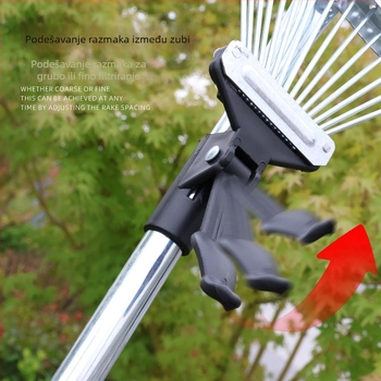 Teleskopska grablja za vrt, model 01, marka Prepared, univerzalna uporaba