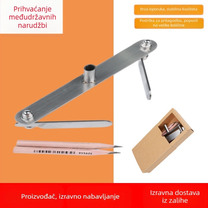 JAVIER drvosječa alat za crtanje s brzom prilagodbom i centriranjem, raspon 0-100 mm