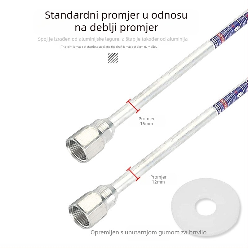 Bez zraka pištolj za prskanje s produžnim štapom za strojeve za raspršivanje — produžni štap (alias), marka Taiwan surplus, licencirana privatna etiketa