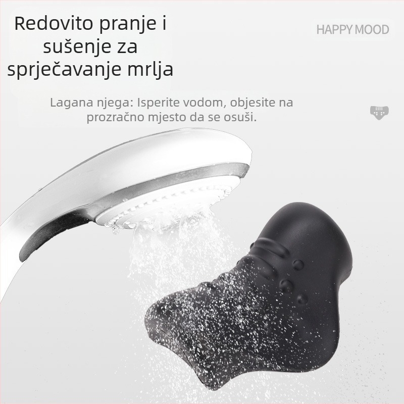 Jastuk za kupanje od PU pjene s usisnim čašicama, visoke gustoće, protuklizna potpora za glavu