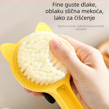 Kefica za tuširanje i masažu s dugačkom drškom za leđa – Hongyu, podrijetlo Zhejiang, materijal PP, kod HY-0378