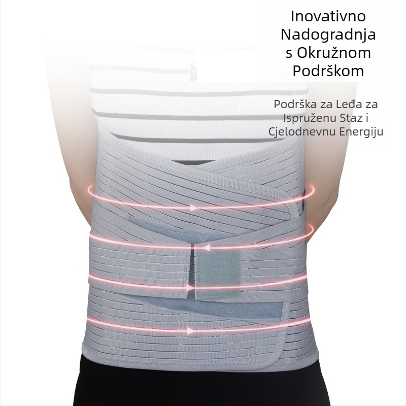 Pojas za struk, prozračan materijal, univerzalna upotreba, za trčanje, fitness i masažu