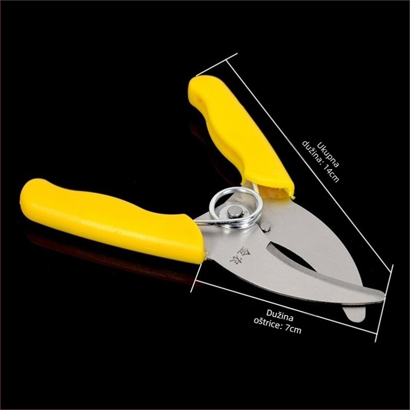 Škarice za rezanje prstena – za grožđe, grane i voćna stabla – Pride surplus; Materijal: Drugi; Uvoz: Ne