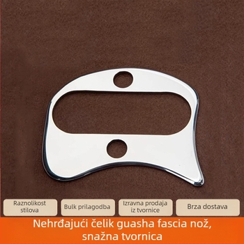 Gal Core IASTM nož za fascijalno oslobađanje - 304 nehrđajući čelik, za fitness opremu i masažu
