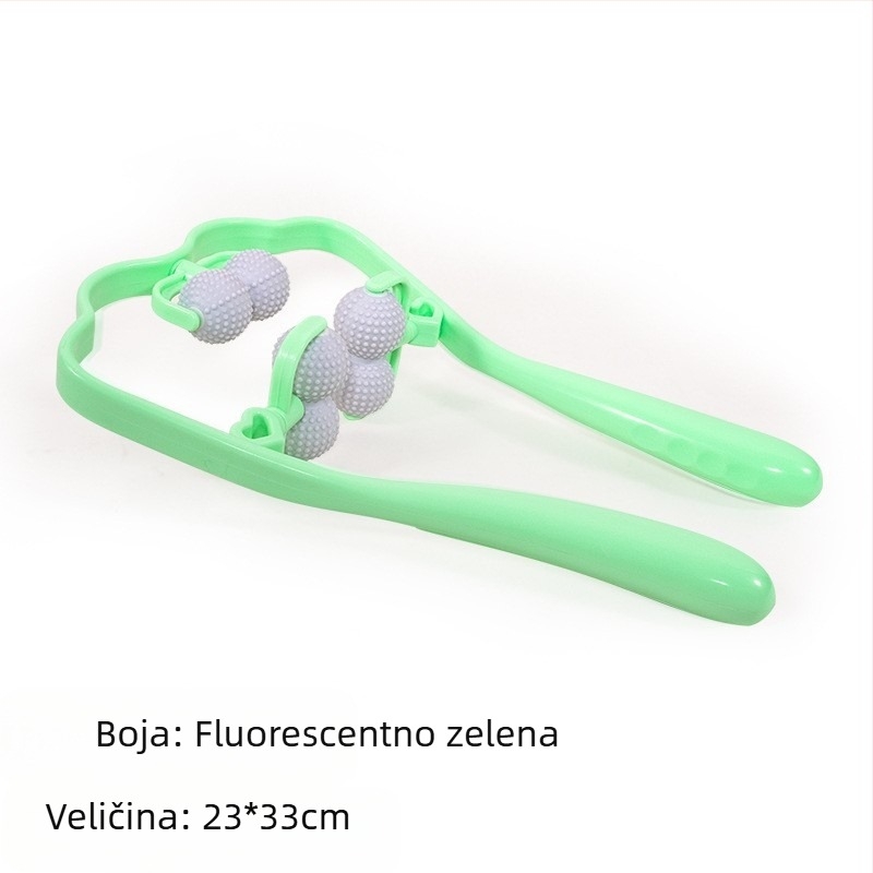 Ručni masažer vrata i leđa sa 6 plastičnih vakuum čašica