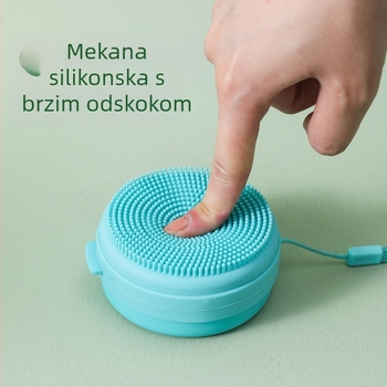 Silikonska četka za kupanje i masažna četka za opću upotrebu