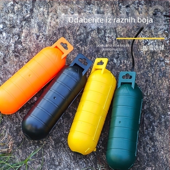 Vanjska vodootporna kutija za kabelske spojeve s jednim ulazom i jednim izlazom, plastična, visoke čvrstoće