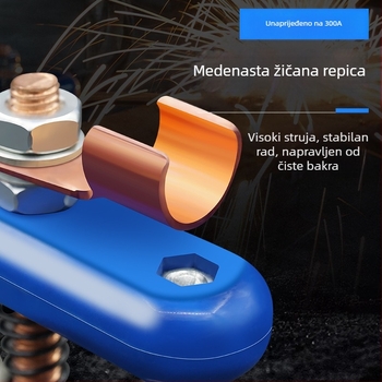 Pomoć za zavarivanje: snažan magnetni uzemljivački držač s fiksiranim željeznim vrhom