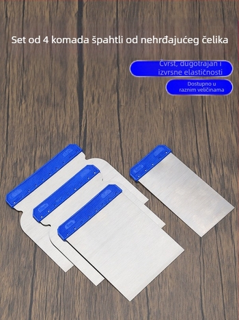 Nerđajući čelični gleter i strugač za popravak boje automobila