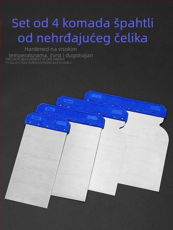 Nerđajući čelični gleter i strugač za popravak boje automobila