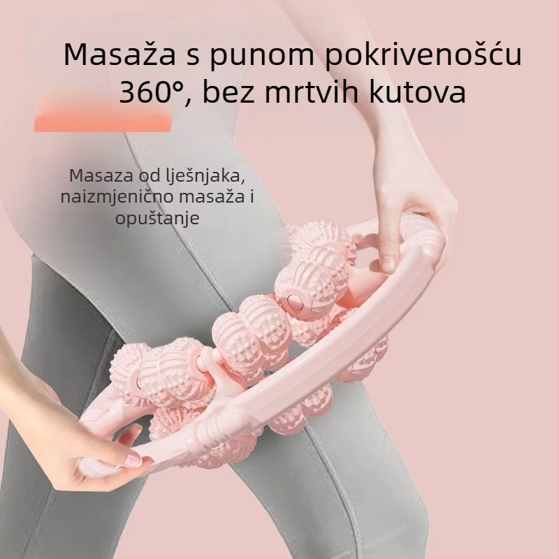 Uređaj za masažu nogu s 32 kotača kružnog massagera, potpuno omotani valjci, masāža meridijana — Materijal: PP • Marka: Other • Kategorija: Uređaj za ljepotu nogu