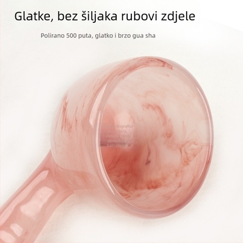 Ručni Guasha masažni alat Xuanxuan moxibustion, od smole, 139 g, za zdravstveni masažni tretman i fitness tijelo