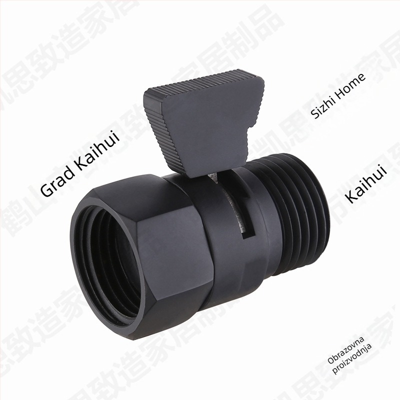 K1140 Bakreni uspravni ventil sa funkcijom zatvaranja vode, za tuš i raspršivač, navojni priključak