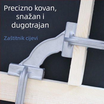 Držač za drvoobradnju s 90° kutem i prilagodljivim kutom – brz pričvršćujući alat