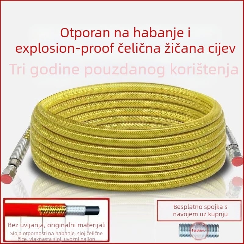 Stroj za prskanje bez zraka za cijevi — visok tlak, otporan na habanje, eksplozijski otporan