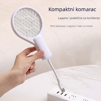 Električna hvataljka za komarce s UV lampom, aluminijska mreža, pokrivenost do 10㎡, ABS kućište, ručno elektro ubijanje