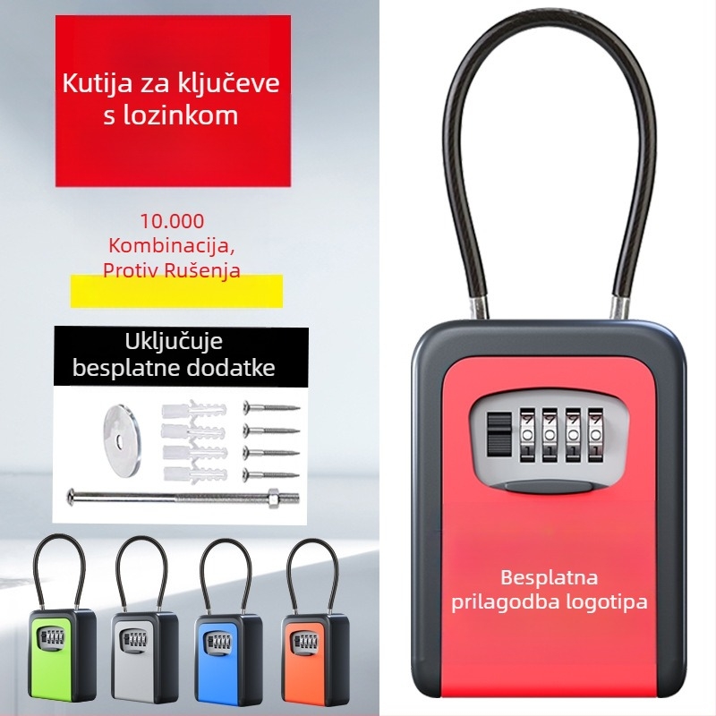 G-tip brava s parolom od legiranog čelika, modern dizajn