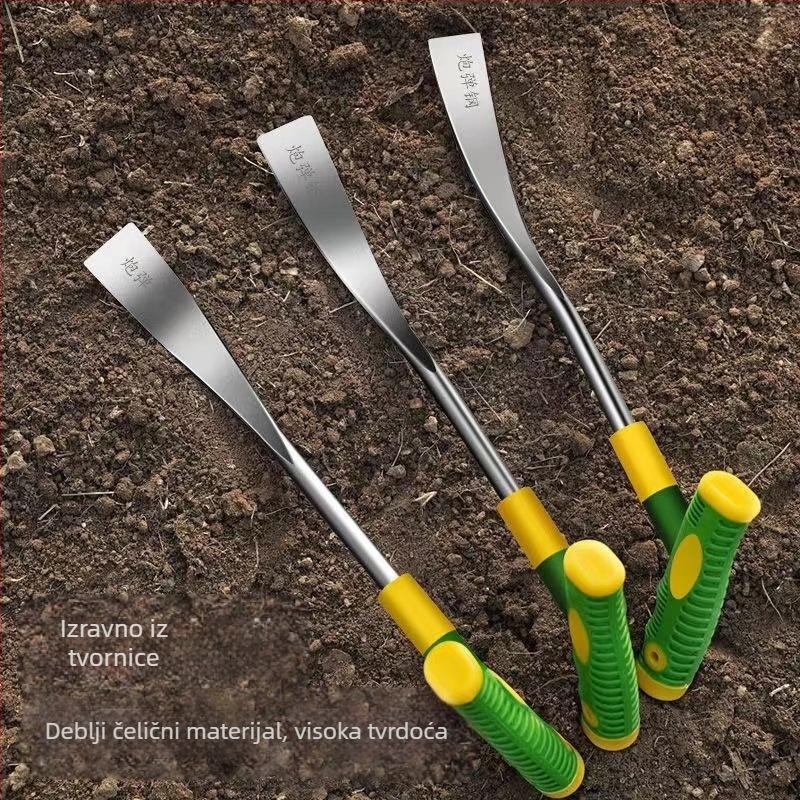 Vrtna ručna lopata za kopanje češnjaka i divog povrća
