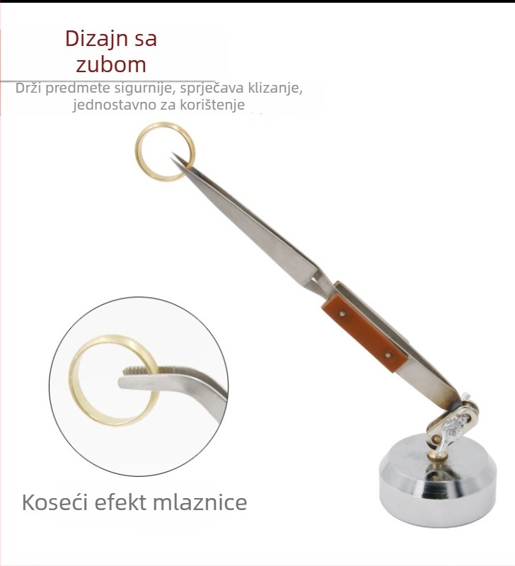 Zavarivački držač s tri ruke i dvostruko glavom, pomoćni radni stol, brend Yilong