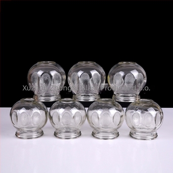 Vakuumski uređaj za cupping, stakleni set za cupping, za eterična ulja, licencirana privatna oznaka, mogućnost tiskanja logotipa