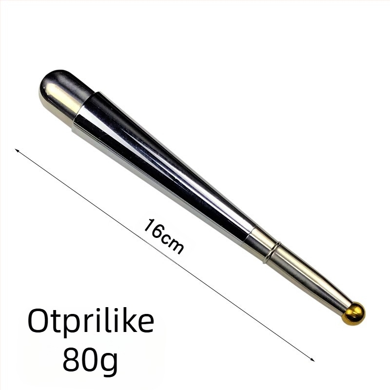 Magnetska vilica masažni štapić za terapiju meridijana — nehrđajući čelik, okrugla masažna glava, vilici oblik, primjena na vratnu regiju, neprekidna regulacija brzine