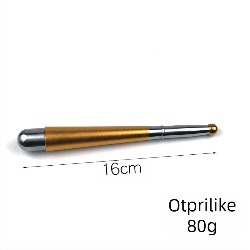 Magnetska vilica masažni štapić za terapiju meridijana — nehrđajući čelik, okrugla masažna glava, vilici oblik, primjena na vratnu regiju, neprekidna regulacija brzine