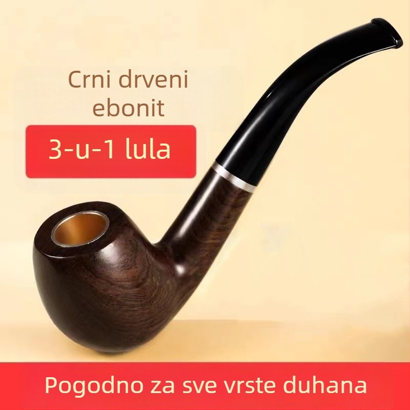 Bakelit lula, ručno izrađena, Sd-102, drugi stil, bez prilagođavanja