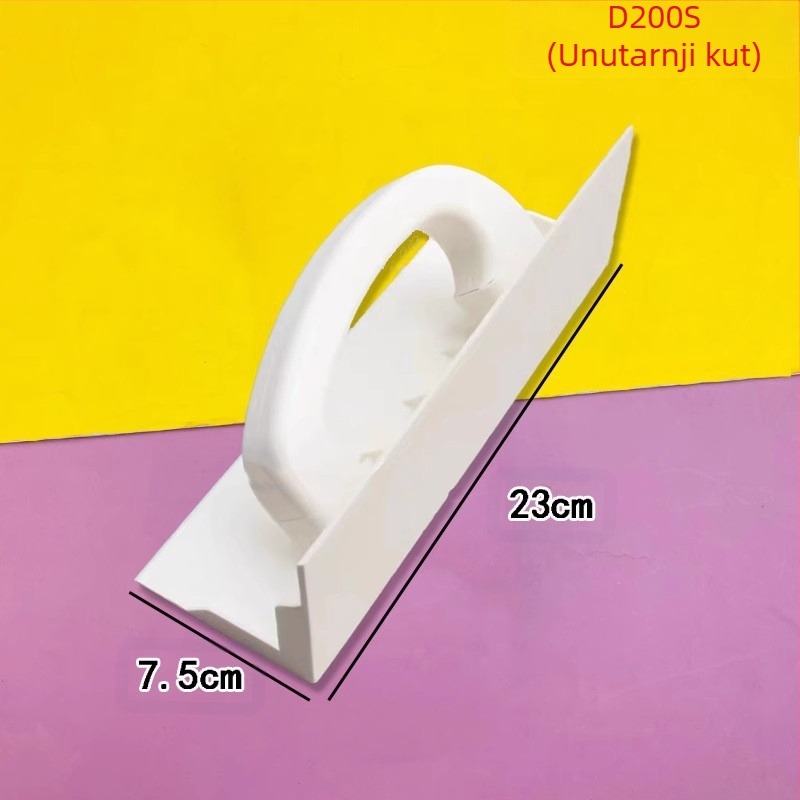 Alat od nehrđajućeg čelika za dvostrani kutni rad, unutarnji i vanjski kutovi, žbukanje i špachtanje; modeli D200, D300, D200S, D300S