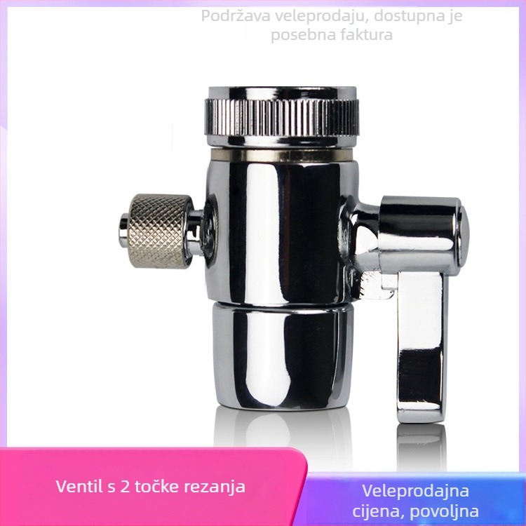 Source Ventil za raspodjeljivanje vode za kućnu filtraciju, čisti bakar, 500 L/h, Model 3