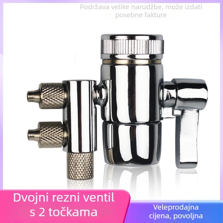 Source Ventil za raspodjeljivanje vode za kućnu filtraciju, čisti bakar, 500 L/h, Model 3