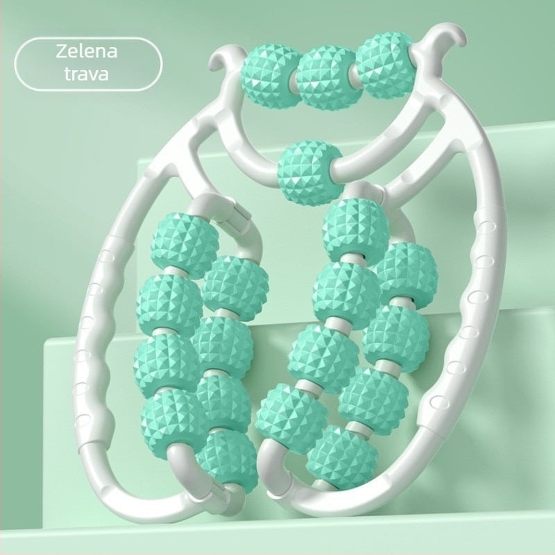 Masažer za stopala s dvostrukim redom kružnih valjaka; Materijal: PP + kopolipropilen; Marka: Sai Yue Kang