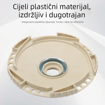 Jet pumpa s automatskim podizanjem – plastični impeler, vodilna cijev, stupac, visoka temperaturna otpornost