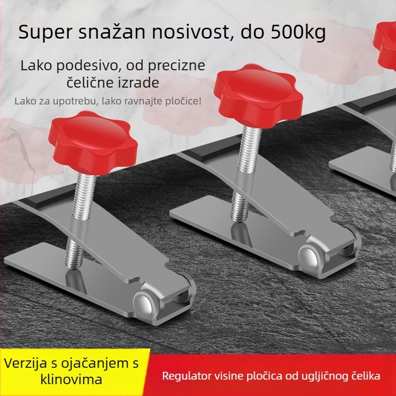 Huiyu alat za niveliranje pločica – krom-vanadijski čelik, univerzalna primjena, pogodno za kućnu ugradnju pločica