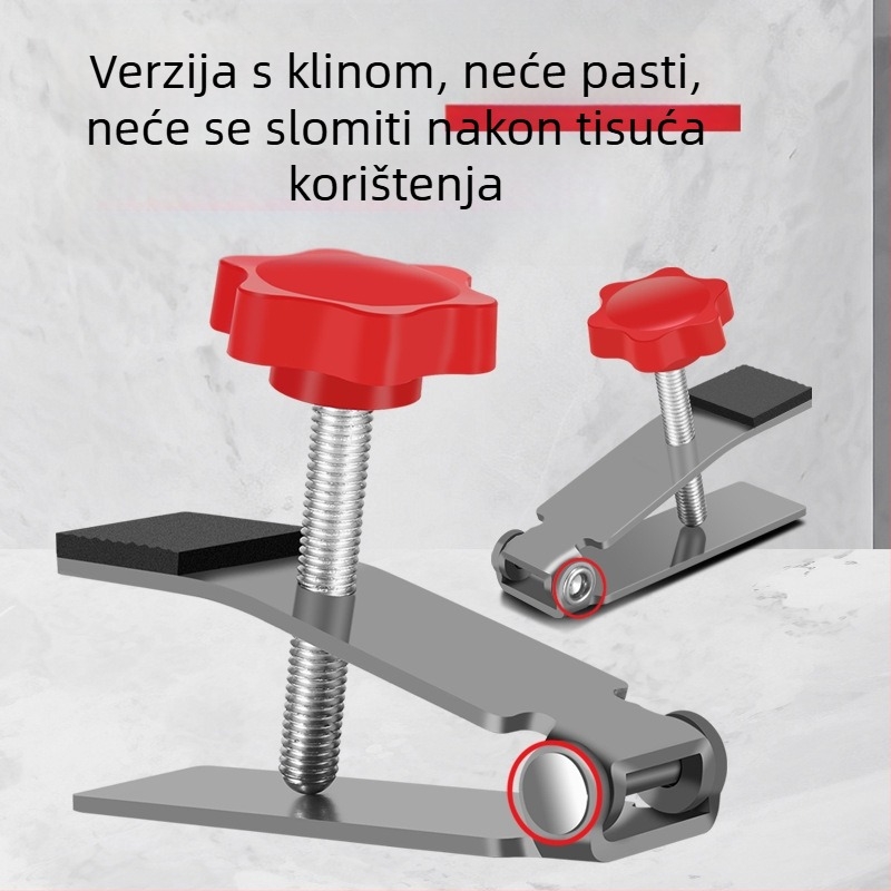 Huiyu alat za niveliranje pločica – krom-vanadijski čelik, univerzalna primjena, pogodno za kućnu ugradnju pločica