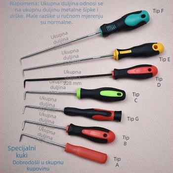 LIHODA Socket Wrench od alatnog čelika, polirano kromiranje, težina 0.1