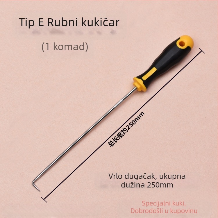 LIHODA Socket Wrench od alatnog čelika, polirano kromiranje, težina 0.1