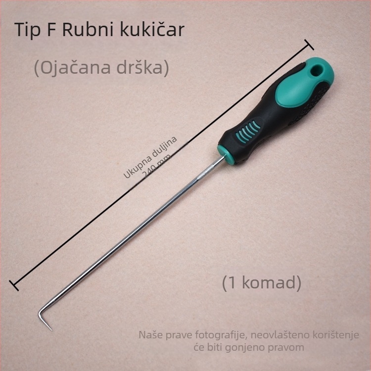 LIHODA Socket Wrench od alatnog čelika, polirano kromiranje, težina 0.1