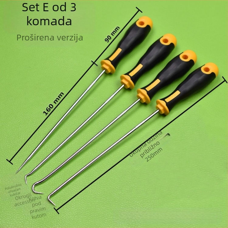 LIHODA Socket Wrench od alatnog čelika, polirano kromiranje, težina 0.1