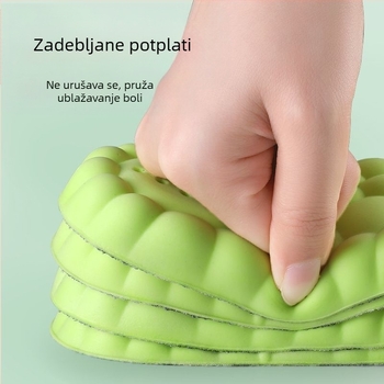 Uložci za trening protiv mirisa, prozračni, upijaju znoj, ublažavaju udarce, udoban za dugo stajanje, univerzalne sportske uloške