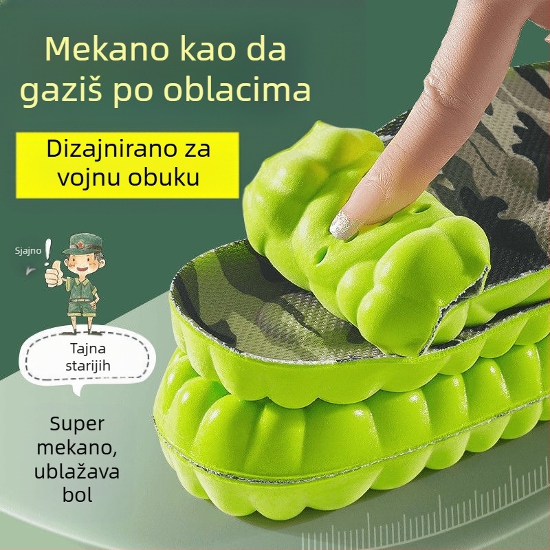 Uložci za trening protiv mirisa, prozračni, upijaju znoj, ublažavaju udarce, udoban za dugo stajanje, univerzalne sportske uloške
