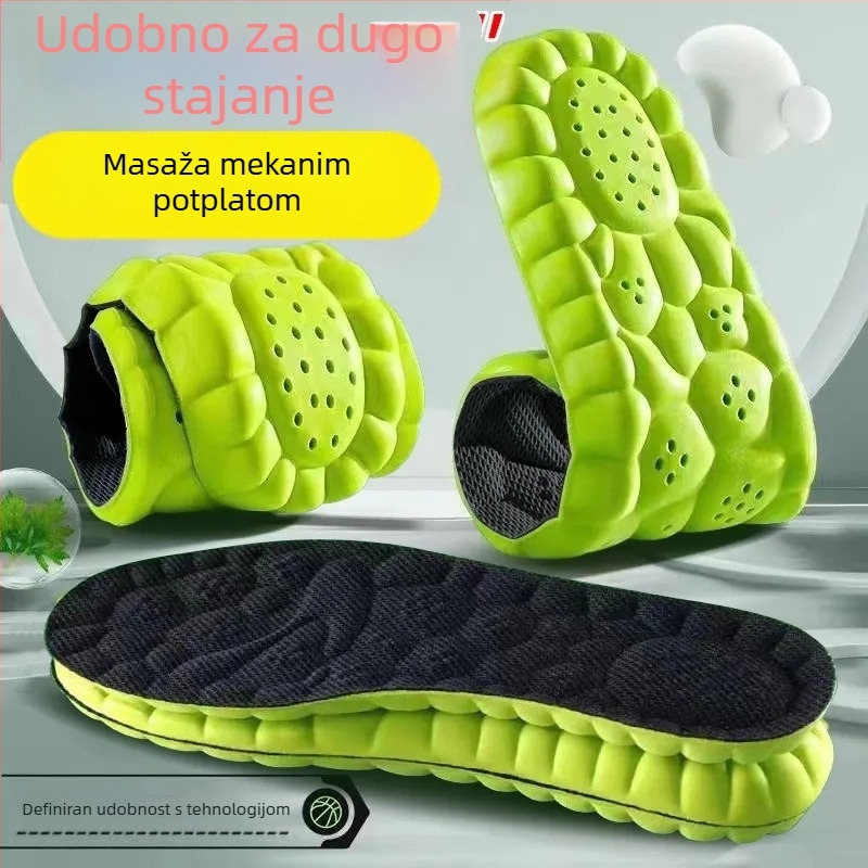 Uložci za trening protiv mirisa, prozračni, upijaju znoj, ublažavaju udarce, udoban za dugo stajanje, univerzalne sportske uloške