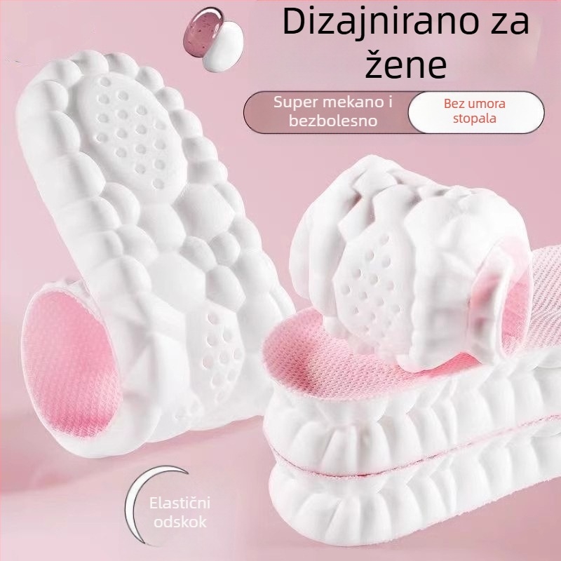 Uložci za trening protiv mirisa, prozračni, upijaju znoj, ublažavaju udarce, udoban za dugo stajanje, univerzalne sportske uloške