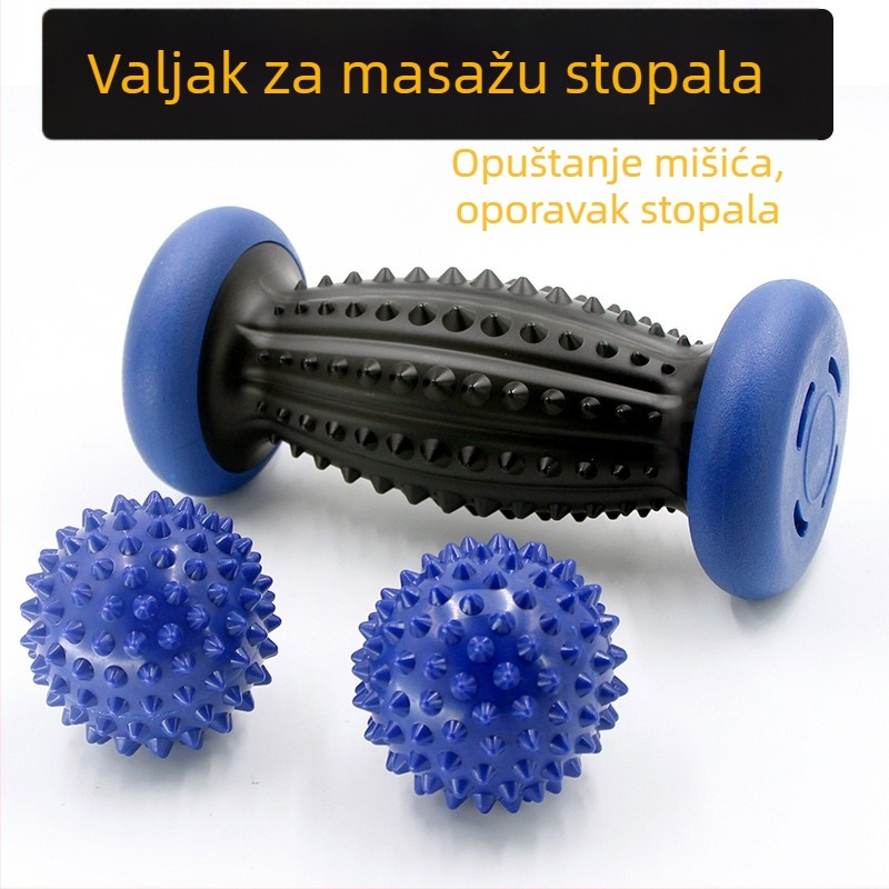 Prijenosni masažni kotač s fascia ball za masažu stopala i ruku, joga masažni kotač, Heavy Huan; kategorija proizvoda: masažni štap/kladivo; tip: prenosno; pakiranje: 100 kom; materijal: Drugo