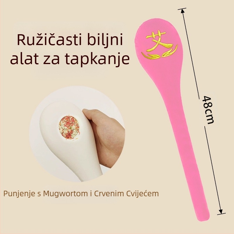 Mugwort Zdrava Meridijanska tapping štapić, Tradicionalna kineska medicina, Osam meridijana masaža, Plastična konstrukcija, Model Pat Pat
